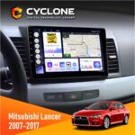 Штатна магнітола Mitsubishi Lancer X 2007-2017 AMP Rockford Cyclone C10-011 4x64, DSP