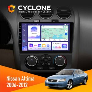 Штатна магнітола Nissan Altima 2008-2011 Cyclone C10-011 з DSP