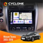 Штатна магнітола Nissan Teana 2013 2018 Cyclone C10-011 4x64, DSP