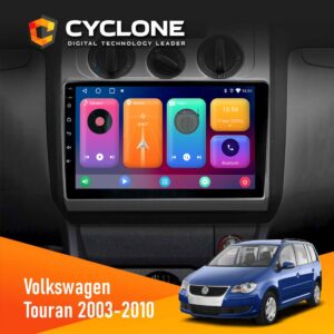 Штатна магнітола Volkswagen Touran 2003-2010 Cyclone C10-001 2x64 CPL