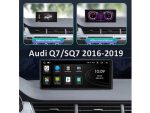 Штатна магнітола Audi Q7 FORS auto (2016-2019) в інтер'єрі