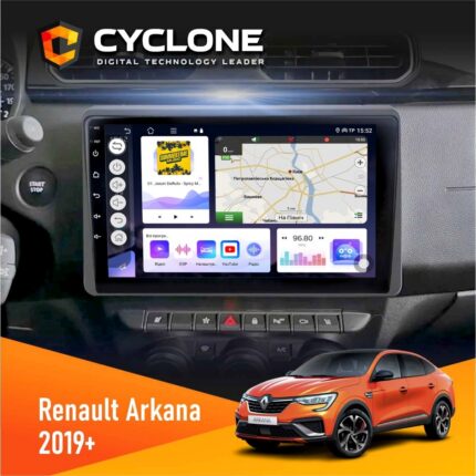 Штатна магнітола Renault Arkana 2019+ Cyclone