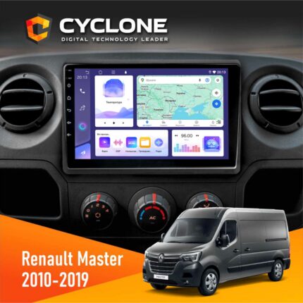 Штатна магнітола Renault Master Cyclone