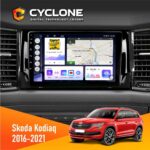 Штатна магнітола Skoda Kodiaq магнітола Cyclone