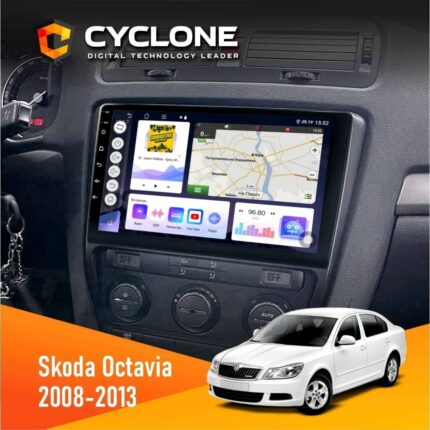 Штатна магнітола Skoda Octavia A5 Cyclone