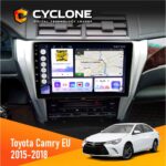 Штатна магнітола Cyclone C10 011 для Toyota Camry 2015-2018