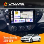 Штатна магнітола Cyclone C10 011 для Toyota Corolla 2013-2016