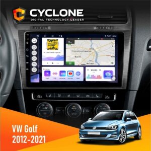 Штатна магнітола Volkswagen Golf Cyclone C10-011 4x64, DSP