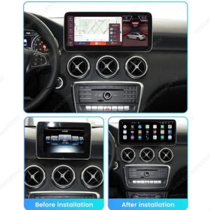 Головна Штатна магнітола Mercedes Benz W176 FORS.auto для Mercedes-Benz A/CLA/GLA-Class NTG 4.5 (W176/C117/X156) (4+32Gb, 12.3") 2011-2015 – 1
