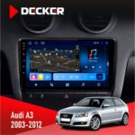 Штатна магнітола Audi A3 2003-2012 Decker D9-008 з екраном QLED