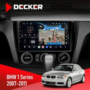 Штатна магнітола BMW 1 Series 2007-2011 Decker D9-011 4x64 DSP 4G 360 — головне фото
