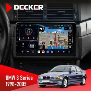 Штатна магнітола BMW 3 Series E46 Decker D9-011 4x64 DSP 4G 360