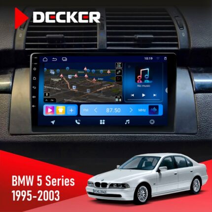 Штатна магнітола BMW E39 Decker D9-008 8x128 DSP 4G
