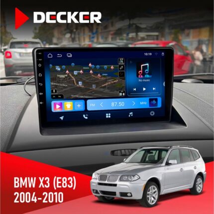 Штатна магнітола BMW X3 E83 Decker D9-008