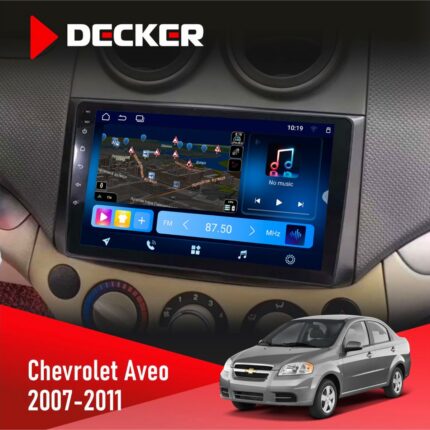 Штатна магнітола Chevrolet Aveo 2007-2011 Decker D9-008 8x128 DSP 4G