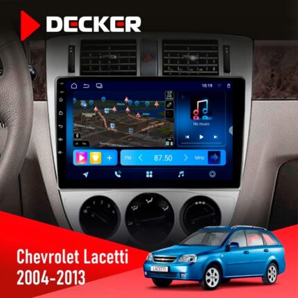 Штатна магнітола Chevrolet Lacetti 2004-2013 Decker D10-008 8x128 DSP 4G