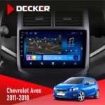 Штатна магнітола Chevrolet Aveo 2011-2018 Decker D9-008 з 4G