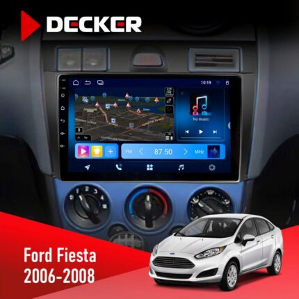 Штатна магнітола Ford Fiesta 2006-2008 Decker D9-008 8x128 DSP 4G