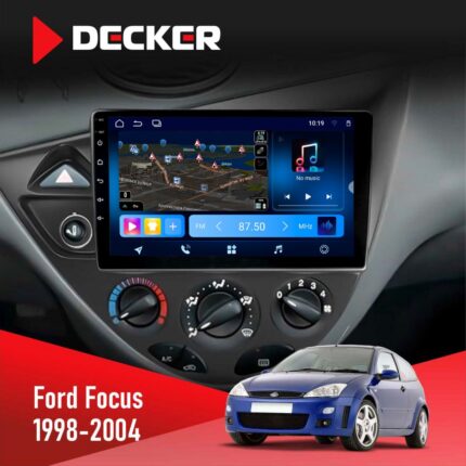 Штатна магнітола Ford Focus Decker D9-008 з 4G і DSP