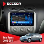 Штатна магнітола Ford Focus 2 2005-2011 Decker D9-008