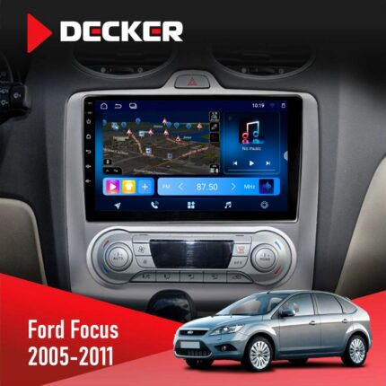 Штатна магнітола Ford Focus 2 Decker D9-008 Black Climate