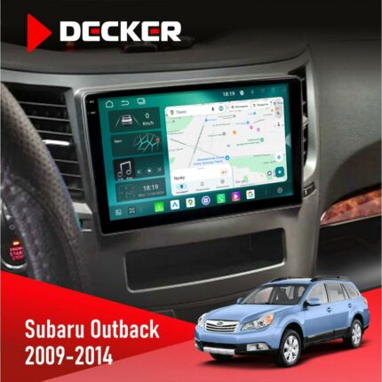 Штатна магнітола Subaru Outback 2009-2014 Decker D9-004