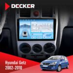 Штатна магнітола Hyundai Getz 2002-2010 Black Decker D9-010 6x128 DSP 4G 2K