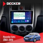 Штатна магнітола Hyundai Getz Black Decker D9-007