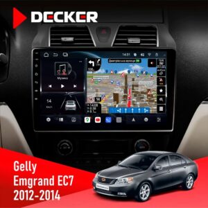 Штатна магнітола Geely Emgrand EC7 2012-2014 Decker D10-011 4x64 DSP 4G 360