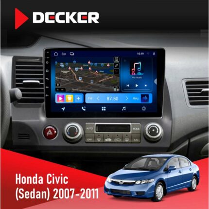 Штатна магнітола Honda Civic 2007-2011 Decker D10-008