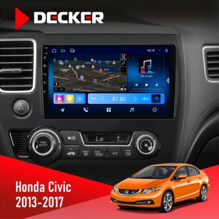 Штатна магнітола Honda Civic 2013 Decker D10-008 8x128 DSP 4G