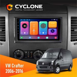 Штатна магнітола Volkswagen Crafter 2006-2016 Cyclone C9-001 2x64 CPL