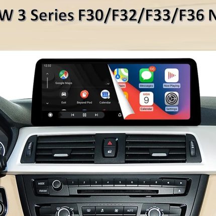 Штатна магнітола FORS.auto для BMW 3/4 Series F30/F32/F33/F36 NBT в інтер'єрі авто