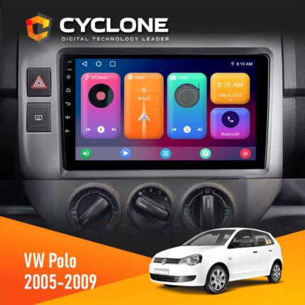 Штатна магнітола Volkswagen Polo 2005-2009 Cyclone C9 CPL 2x32