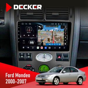 Штатна магнітола Ford Mondeo 2000-2007 Decker D9-011 4x64 DSP 4G 360
