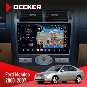 Штатна магнітола Ford Mondeo 2000-2007 Climate Decker D9-011 4x64 DSP 4G 360
