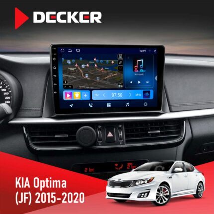 Штатна магнітола Decker D10-008 для KIA Optima/K5 (2015-2020)