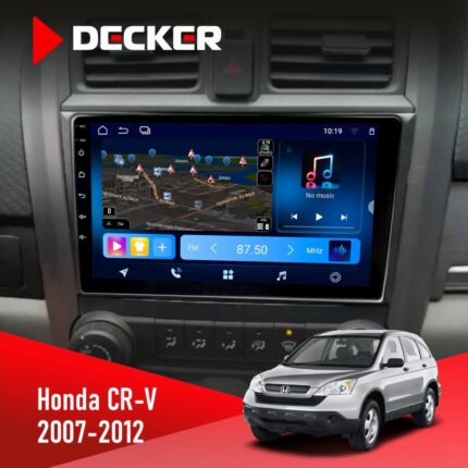 Штатна магнітола Honda CR V 2007 2012 Decker D9-008 8x128 DSP 4G