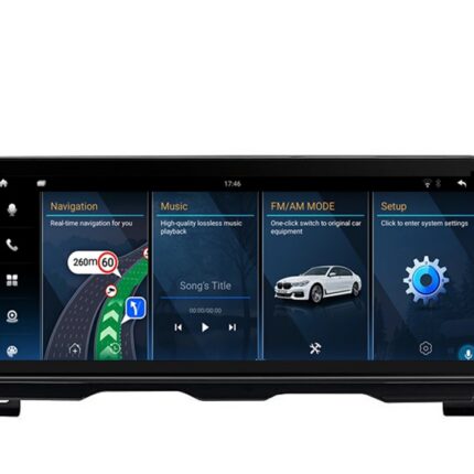 Штатна магнітола FORS.auto для BMW 5 Series F10/F11/F18 CIC (8+64Gb, 12.3") 2010-2012