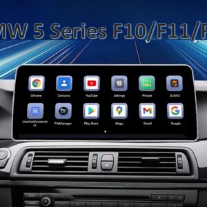 Штатна магнітола FORS.auto для BMW 5 Series F10/F11/F18 CIC (8+64Gb, 12.3") 2010-2012 – вигляд збоку