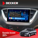Штатна магнітола Hyundai Accent 2017 Decker D9-008 з екраном QLED