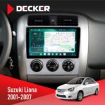 Штатна магнітола Suzuki Liana 2001-2007 Decker D9-004 з екраном 2k