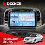 Штатна магнітола Hyundai Accent 2006-2012 Black Decker D9-010 6x128 DSP 4G 2K