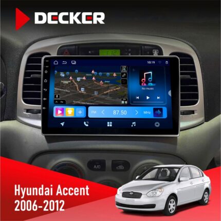 Штатна магнітола Hyundai Accent 2006 2012 Decker D9-008