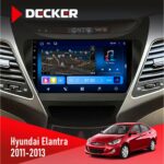 Штатна магнітола Hyundai Elantra 2011-2013 Decker D9-008 8x128 DSP 4G