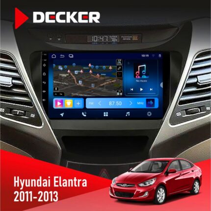 Штатна магнітола Hyundai Elantra 2011-2013 Decker D9-008 8x128 DSP 4G