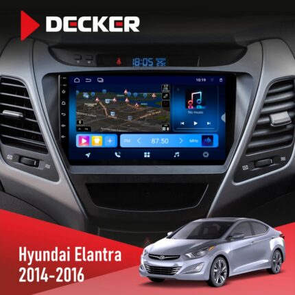 Штатна магнітола Hyundai Elantra 2014-2016 Decker D9-008 з 4G
