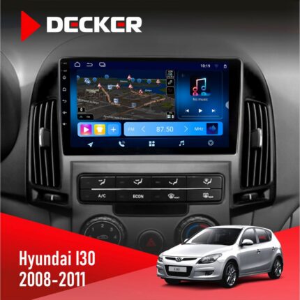 Штатна магнітола Hyundai i30 (FD) 2008-2011 Decker D9-008 8x128 DSP 4G