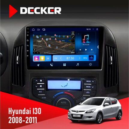 Штатна магнітола Hyundai i30 (FD) 2008-2011 Climate Decker D9-008 8x128 DSP 4G
