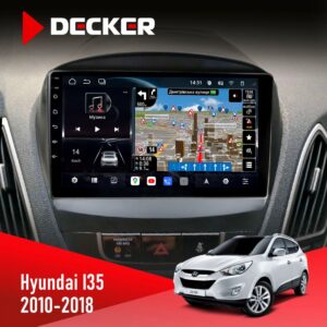 Штатна магнітола Hyundai ix35 2010-2018 Decker D9-011 4x64 DSP 4G 360